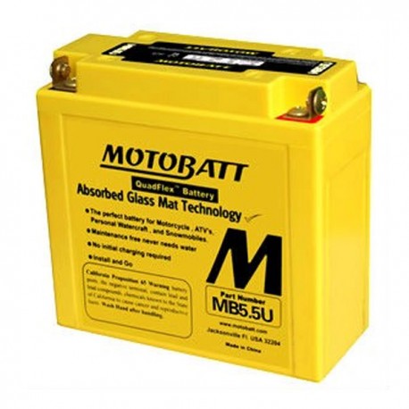 MotoBatt MB5.5U gel accu