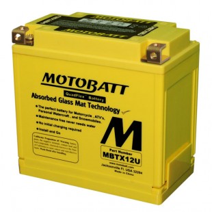 MotoBatt MBTX12U gel battery