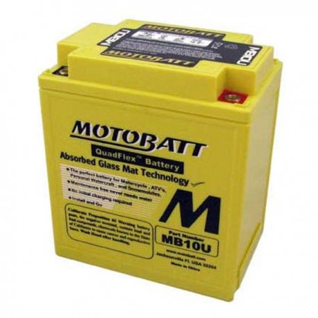 MotoBatt MB10U gel battery