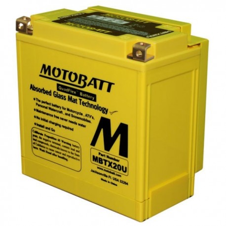 MotoBatt MBTX20U gel battery