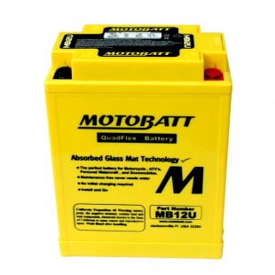 MotoBatt MB12U gel battery
