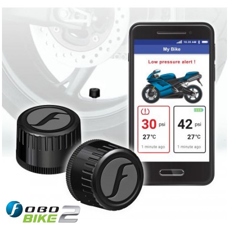 Fobo Bike Bluetooth bandenspanningsmeter voor uw Smartphone